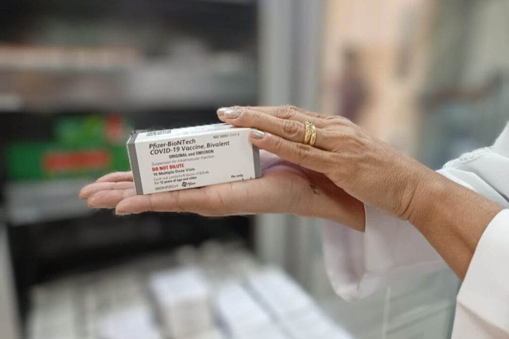 Diadema recebe mais de 13 mil doses da Pfizer Bivalente 1 Diadema recebe mais de 13 mil doses da Pfizer Bivalente