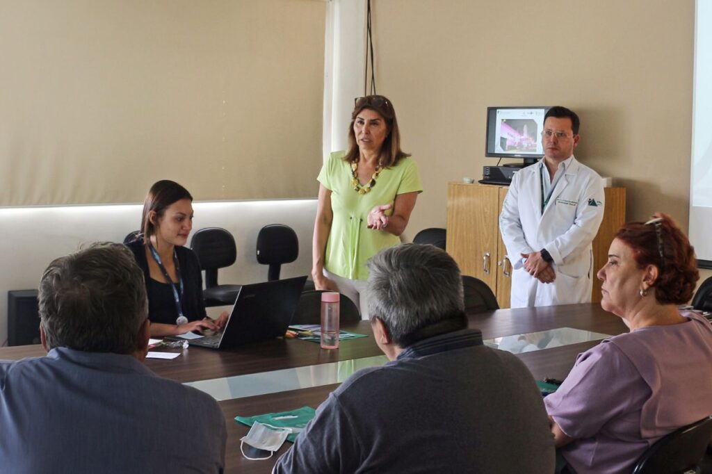 Hospital da Mulher e Emílio Ribas-BS apresentam serviços em reunião de gestão da FUABC 1 Hospital da Mulher e Emílio Ribas-BS apresentam serviços em reunião de gestão da FUABC