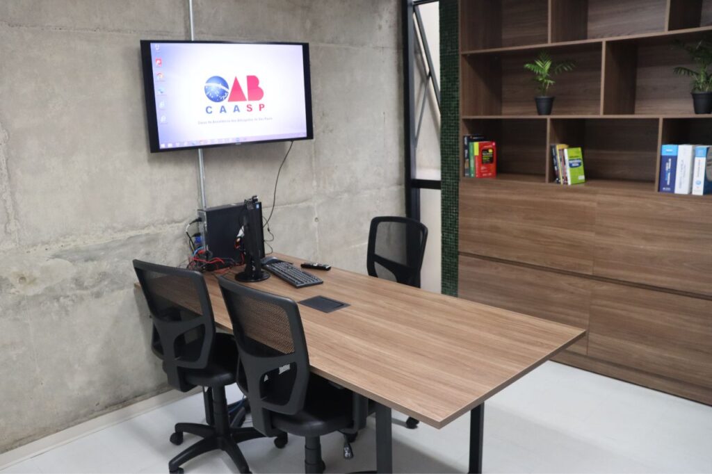 OAB Santo André recebe a primeira sala de audiência virtual do Estado de SP 2 OAB Santo André recebe a primeira sala de audiência virtual do Estado de SP