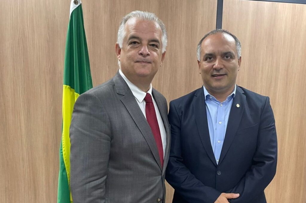 Marcelo Lima se encontra com Márcio França em Brasília 1 Marcelo Lima se encontra com Márcio França em Brasília