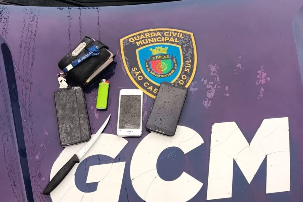 GCM de São Caetano prende homem que roubou motorista de aplicativo no Bairro Olímpico