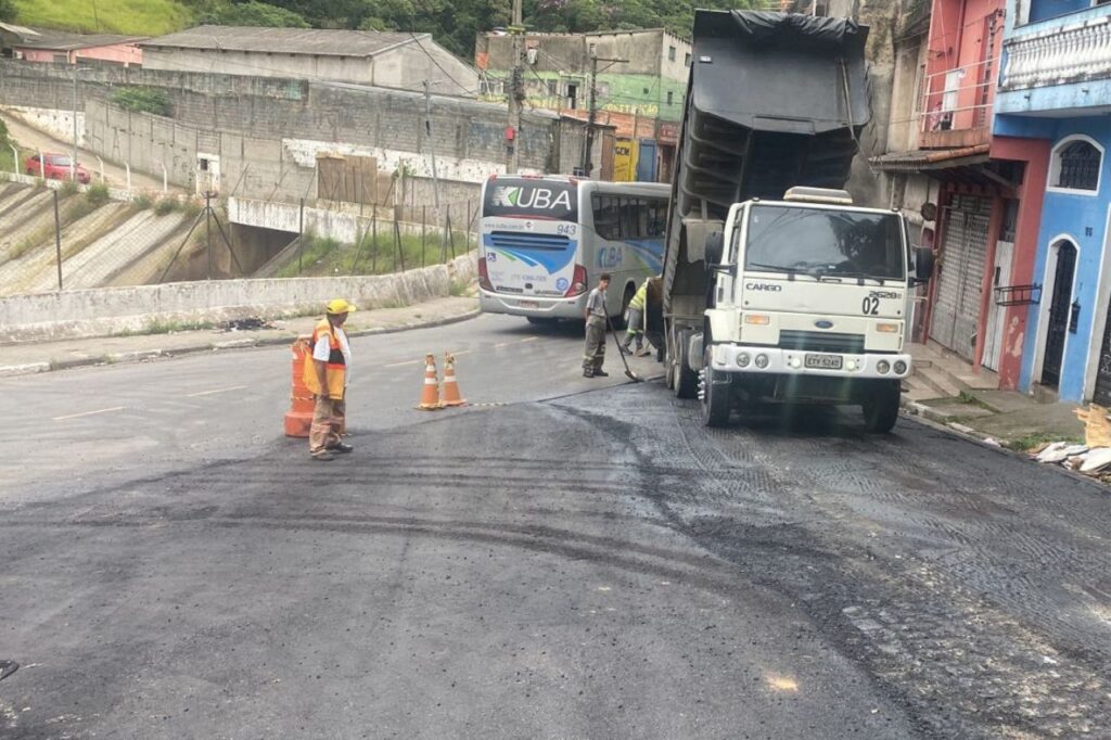 Prefeitura de Mauá avança com obras de recapeamento 1 Prefeitura de Mauá avança com obras de recapeamento