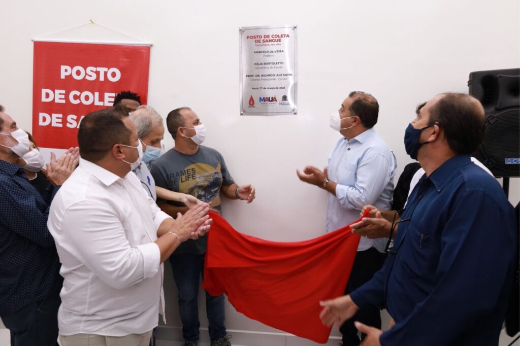 Prefeitura de Mauá inaugura o primeiro posto de coleta de sangue da cidade 1 Prefeitura de Mauá inaugura o primeiro posto de coleta de sangue da cidade