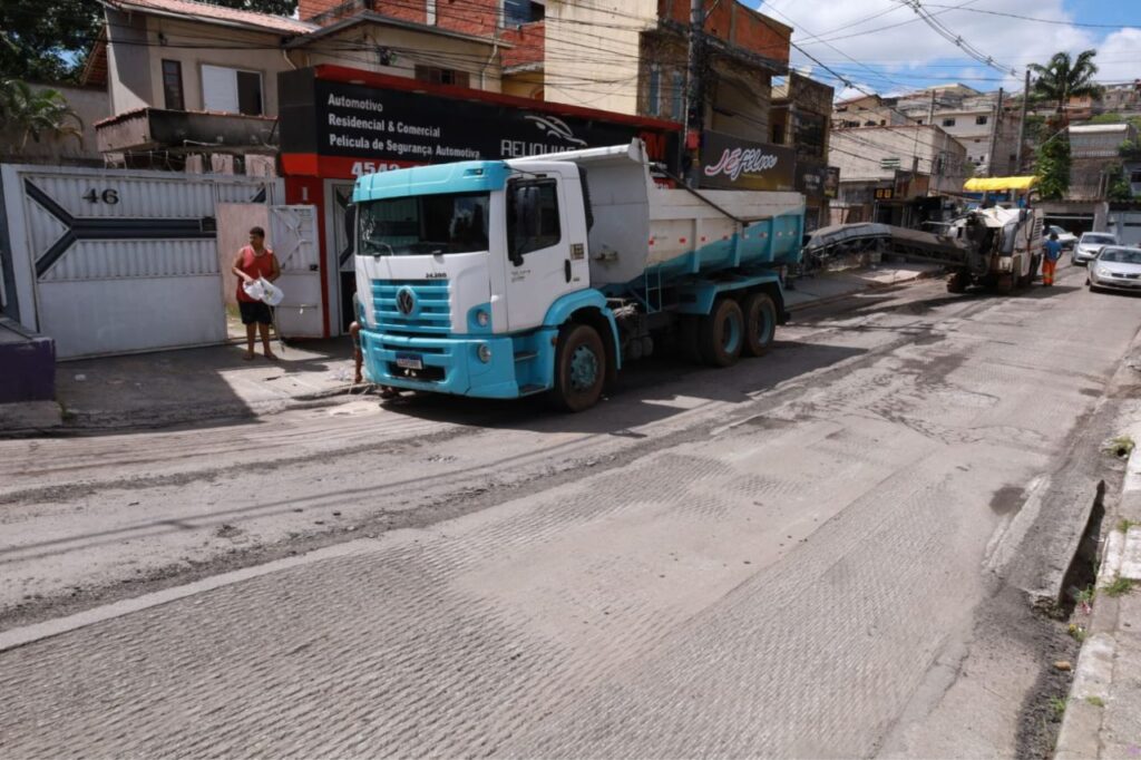 Prefeitura de Mauá inicia obras de recapeamento na região do Macuco