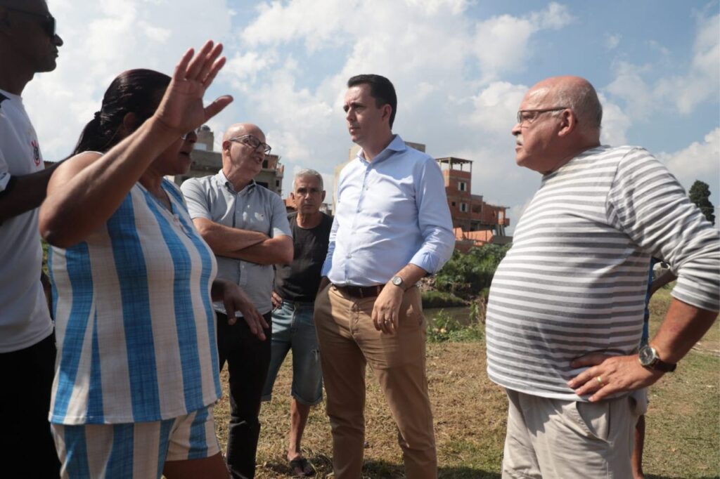 Região da Vila Sá em Santo André recebe ação emergencial contra enchentes 1 Santo André realiza obras emergenciais para reduzir riscos de alagamentos na Vila Sá