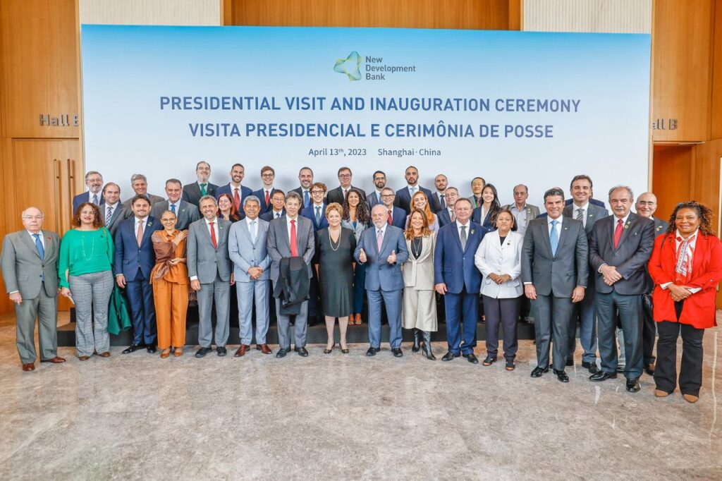 Presidente Lula participante da posse de Dilma Rousseff como presidente do Novo Banco de Desenvolvimento do BRICS na China 1 Presidente Lula participante da posse de Dilma Rousseff como presidente do Novo Banco de Desenvolvimento do BRICS na China
