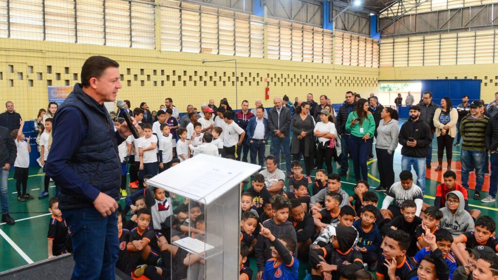 Prefeito Orlando Morando entrega reforma do Ginásio de Esportes do Alves Dias 1 Prefeito Orlando Morando entrega reforma do Ginásio de Esportes do Alves Dias