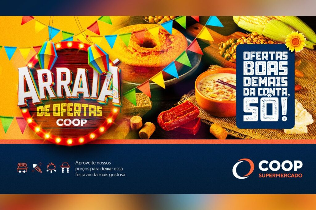 COOP lança ação promocional para o período de Festas Juninas 1 COOP lança ação promocional para o período de Festas Juninas