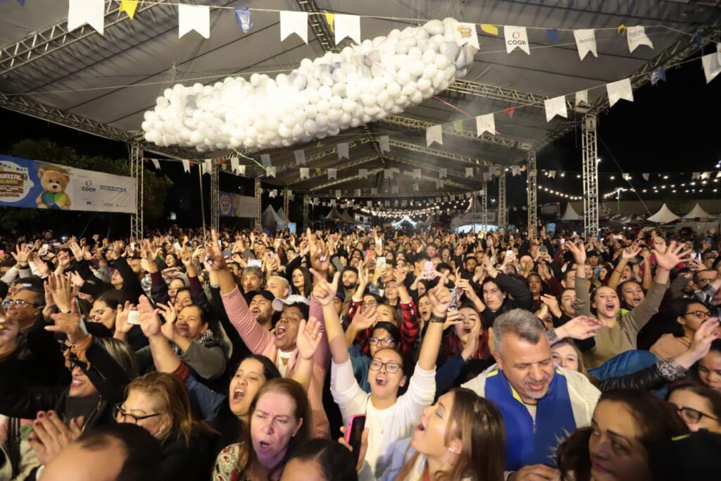 Arraial Solidário de Santo André atrai mais de 10 mil pessoas na 1ª noite 1 Abertura do Arraial Solidário de Santo André atrai mais de 10 mil pessoas