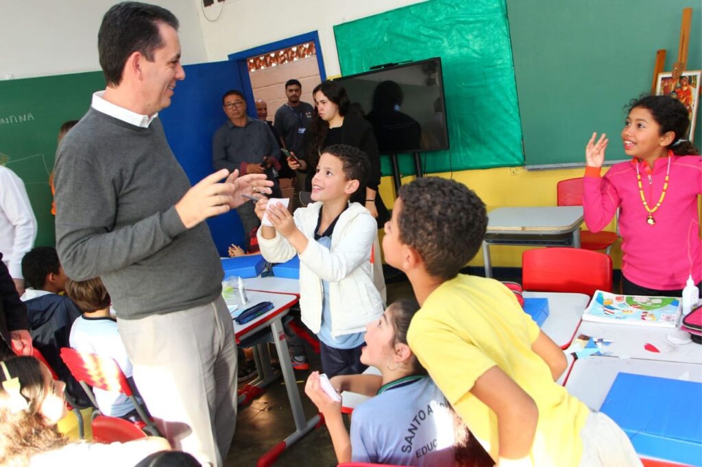 Revitalização de escolas municipalizadas avança em Santo André 2 Revitalização de escolas municipalizadas avança em Santo André