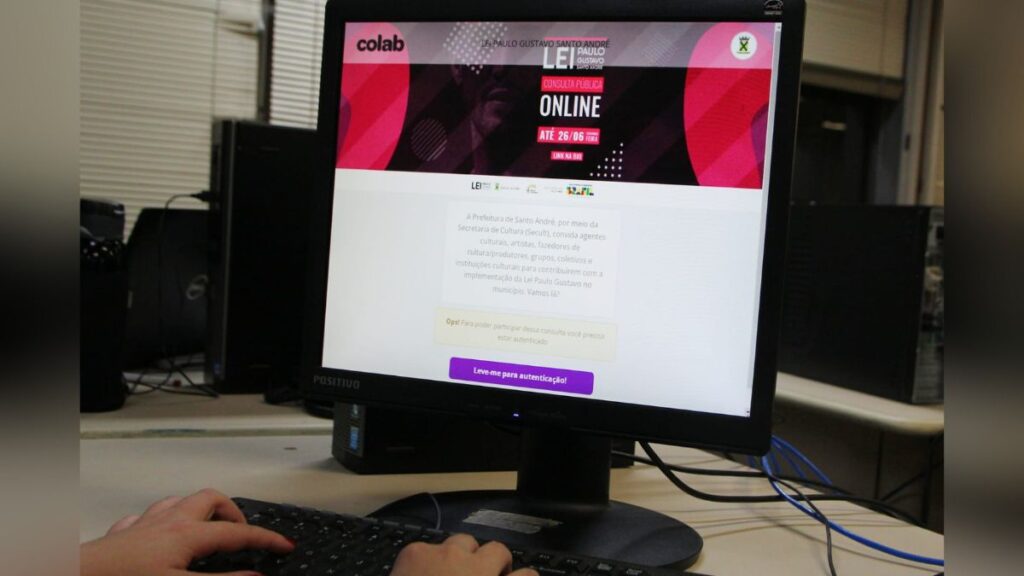 Santo André oferece consulta pública online sobre Lei Paulo Gustavo até 26 de junho 1 Santo André oferece consulta pública online sobre Lei Paulo Gustavo até 26 de junho