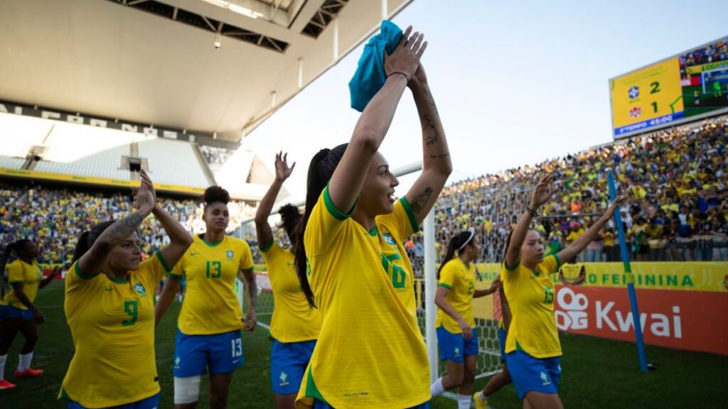 Seleção Brasileira de Futebol Feminino sobe no ranking mundial antes da Copa 1 Seleção Brasileira de Futebol Feminino sobe no ranking mundial antes da Copa
