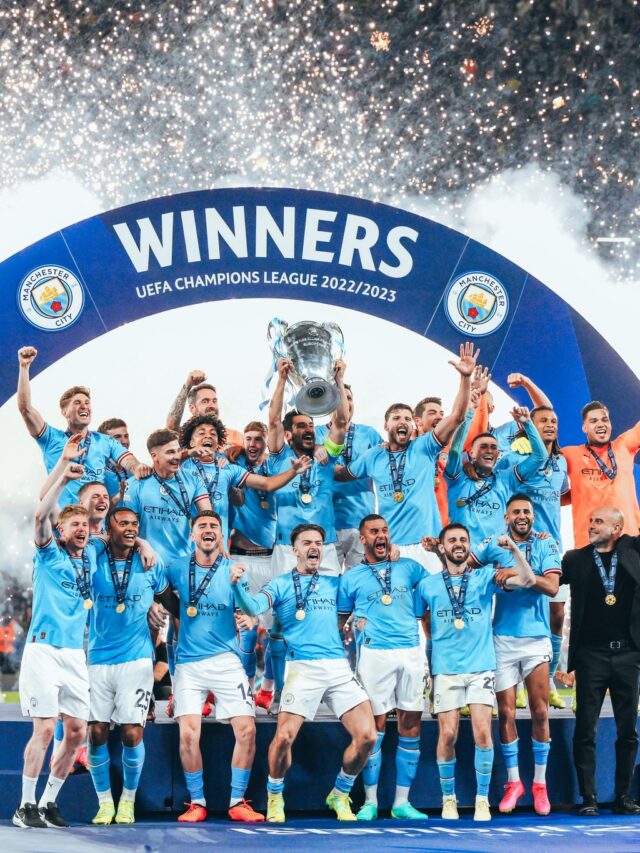 Manchester City conquista a Liga dos Campeões