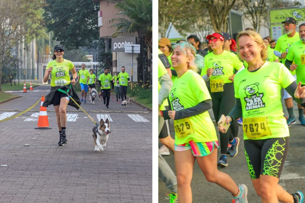 Corrida 5k reúne humanos e pets no Shopping Grand Plaza 1 Corrida 5k reúne humanos e pets no Shopping Grand Plaza