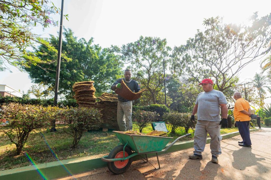 Em São Bernardo, reforma do Parque Salvador Arena atinge 80% de execução