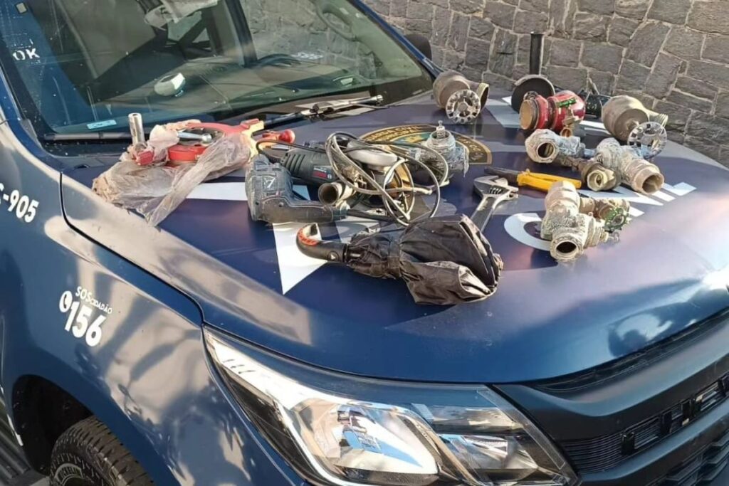 Quatro homens presos por furto em São Caetano 1 Quatro homens presos por furto em São Caetano