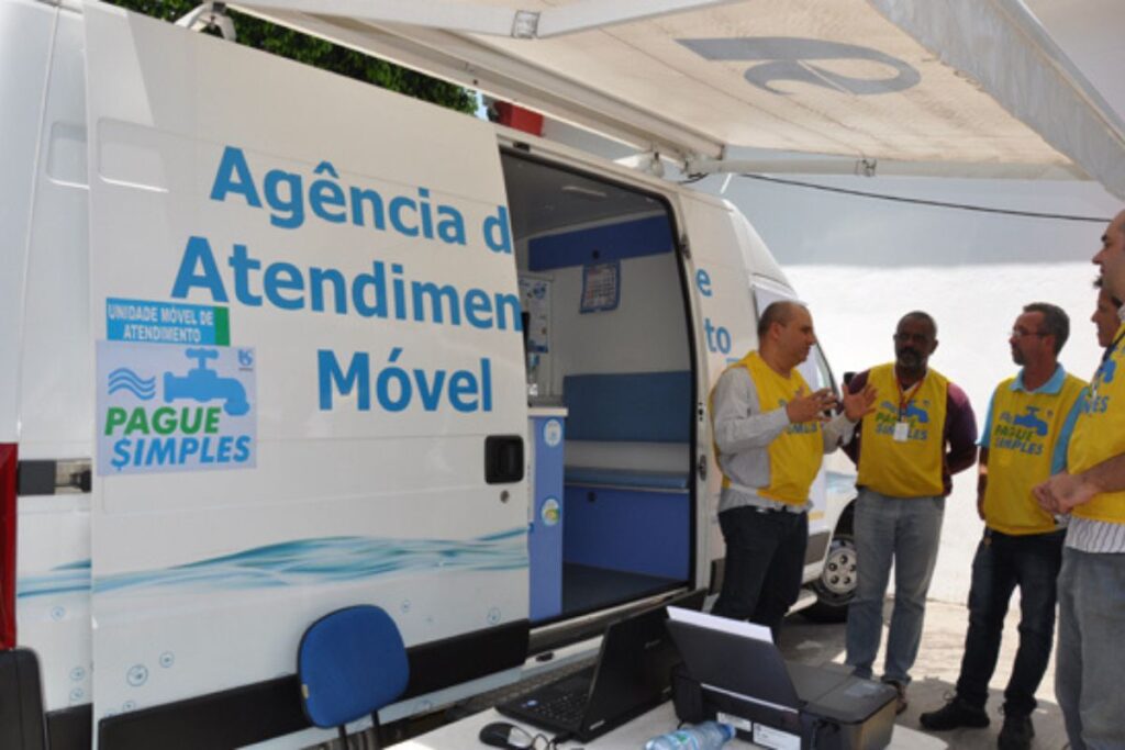 Sabesp leva agência móvel a São Bernardo do Campo