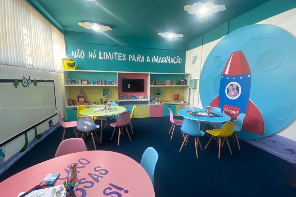Maped Brasil cria 'sala dos sonhos' para projeto educacional de escrita e ilustração em São Caetano
