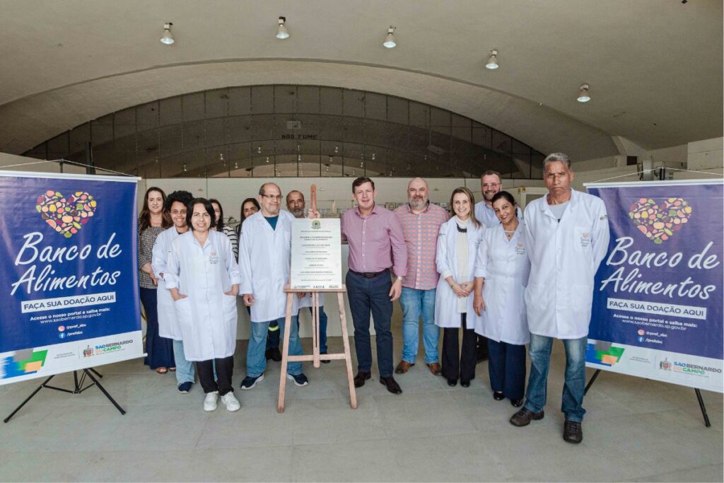 Prefeito Orlando Morando entrega Banco de Alimentos após reforma e modernização 1 Prefeito Orlando Morando entrega Banco de Alimentos após reforma e modernização