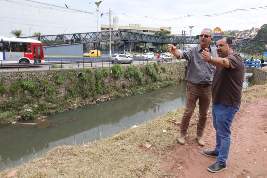 Prefeitura de Mauá inicia obras de contenção no eixo do rio Tamanduateí 1 Prefeitura de Mauá inicia obras de contenção no eixo do rio Tamanduateí