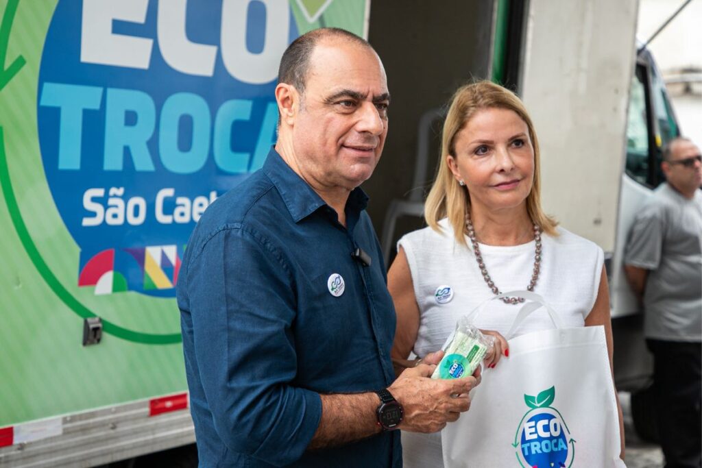 Auricchio lança o EcoTroca, programa que troca recicláveis por alimentos