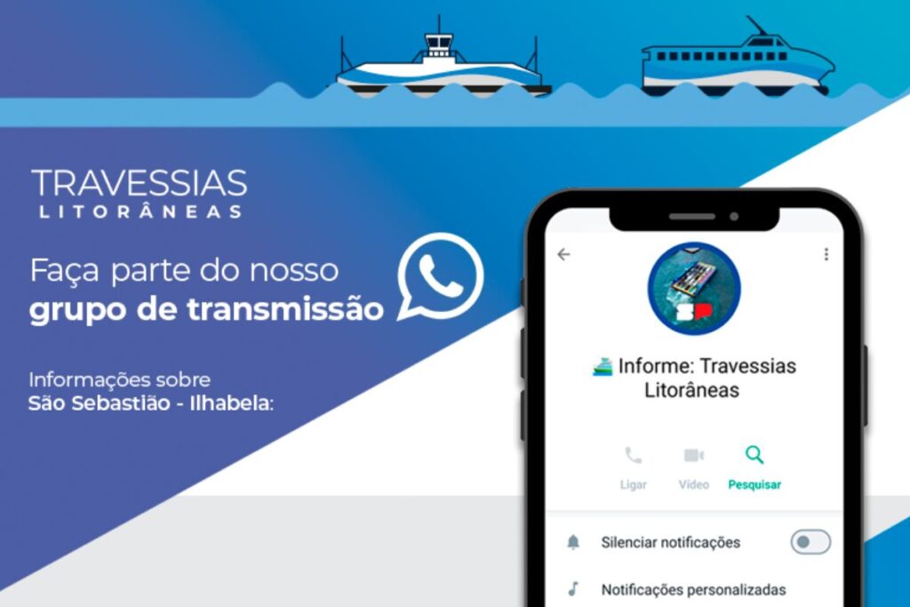 Semil lança canal de comunicação no Whatsapp sobre travessias litorâneas 1 Semil lança canal de comunicação no Whatsapp sobre travessias litorâneas
