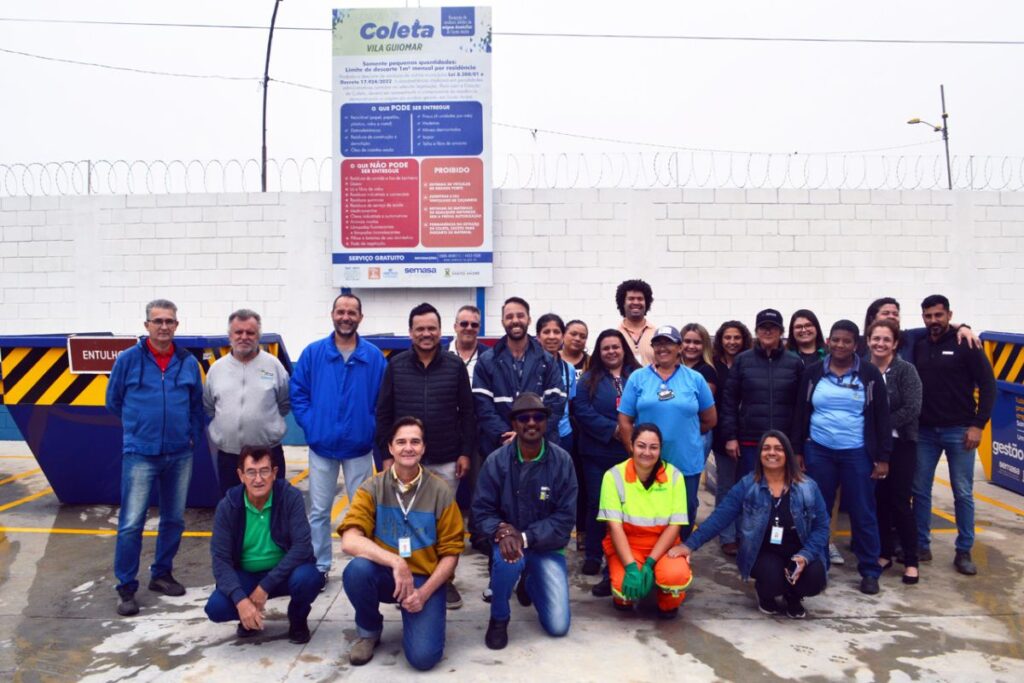 Vila Guiomar ganha Estação de Coleta com nova infraestrutura