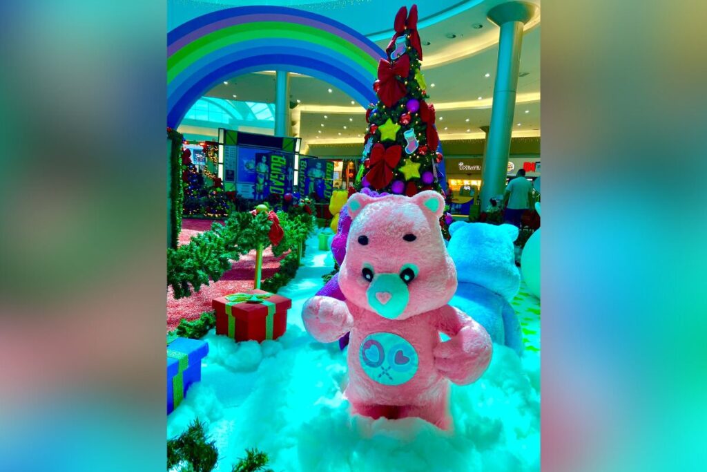 Com a chegada do Papai Noel, Mauá Plaza aposta em decoração de Natal inédita inspirada no canal Gloob