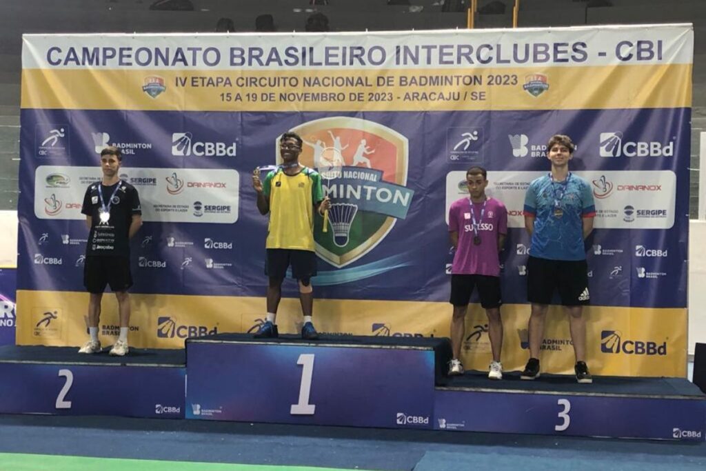 Equipe de São Caetano ganha medalhas no Campeonato Brasileiro de Badminton 3 Equipe de São Caetano ganha medalhas no Campeonato Brasileiro de Badminton