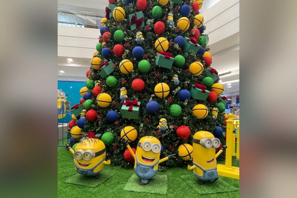 Mundo mágico dos Minions recheia o Natal no Shopping ABC 2 Mundo mágico dos Minions recheia o Natal no Shopping ABC