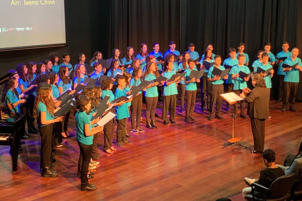 Ribeirão Pires promove concerto do Coro Infantojuvenil da Fundação Theatro Municipal de São Paulo 1 Ribeirão Pires promove concerto do Coro Infantojuvenil da Fundação Theatro Municipal de São Paulo