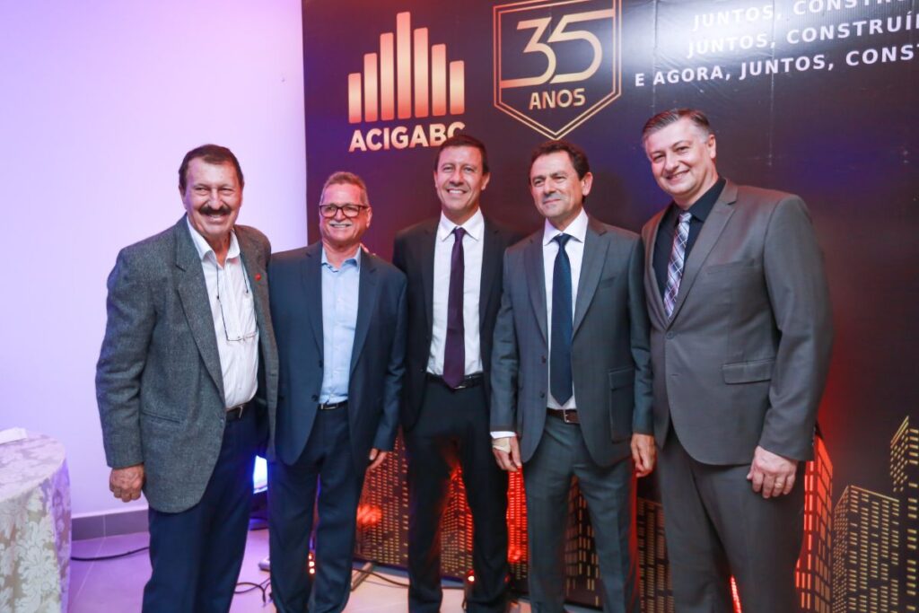 ACIGABC celebra 35 anos de história, dando as boas-vindas à sua nova diretoria