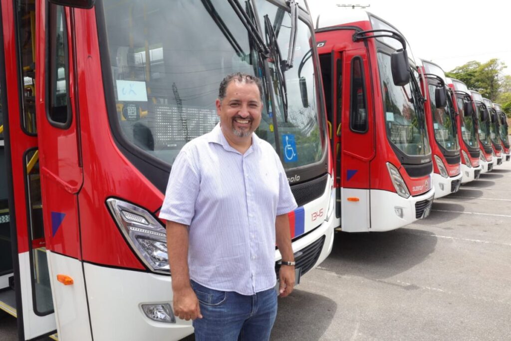 Mauá recebe 50 novos ônibus para o transporte coletivo municipal