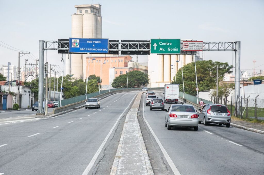 Em obras, Viaduto Independência, em São Caetano, ficará interditado entre 31 de janeiro e 25 de fevereiro