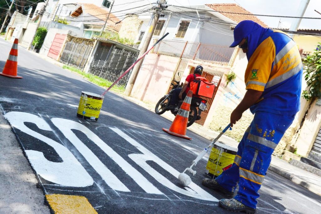 Santo André avança com o programa Rua Nova pelo bairro Campestre