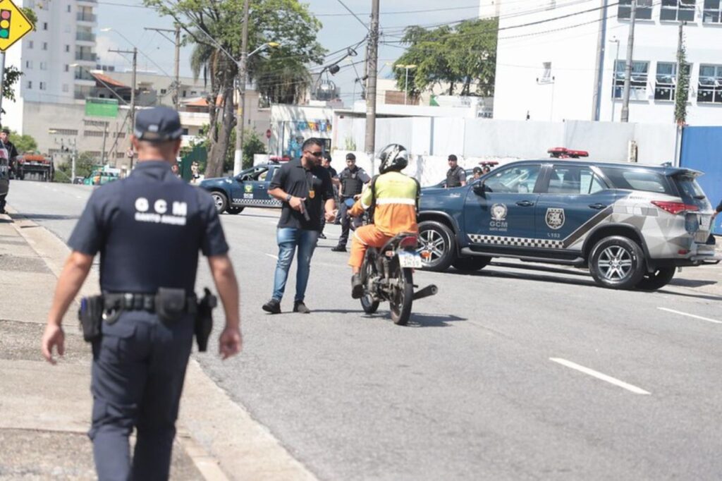 Santo André realiza 4,3 mil operações da GCM e registra queda nos índices criminais em 2023