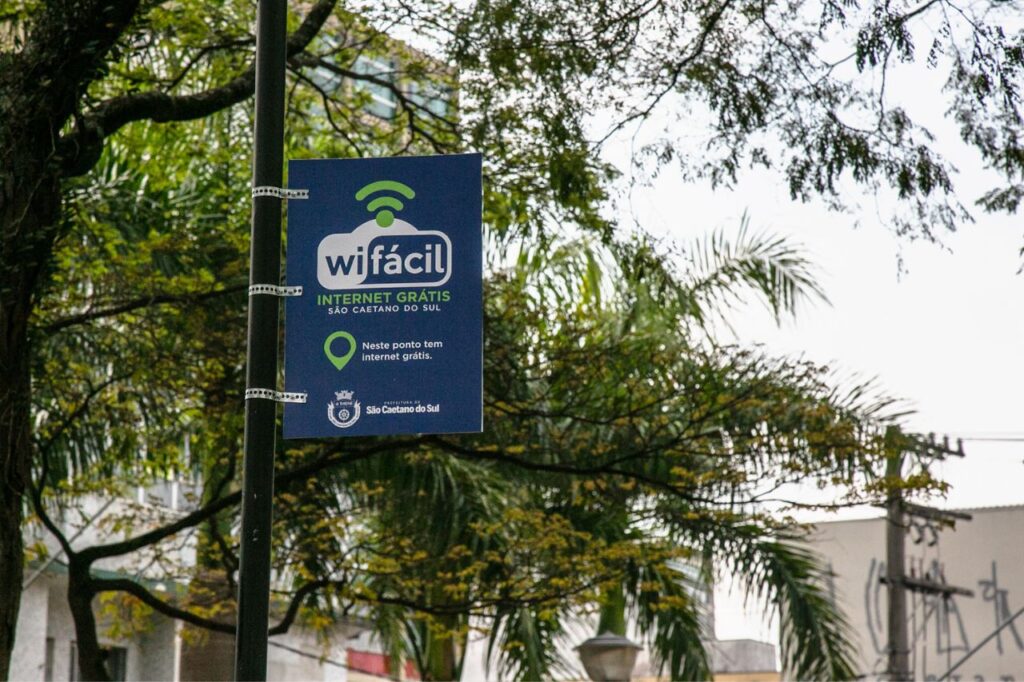 Wi-Fácil Prefeitura de São Caetano amplia para 23 o número de locais públicos com internet grátis