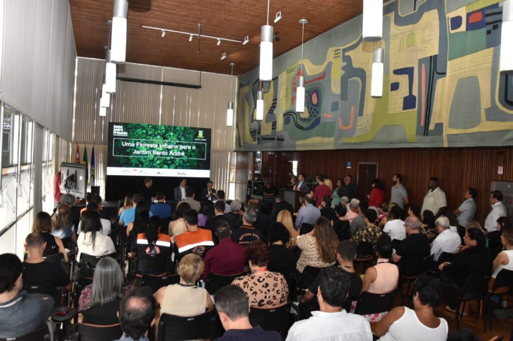 Jardim Santo André terá projeto para preservar meio ambiente e combater ocupação irregular 1 Jardim Santo André terá projeto para preservar meio ambiente e combater ocupação irregular