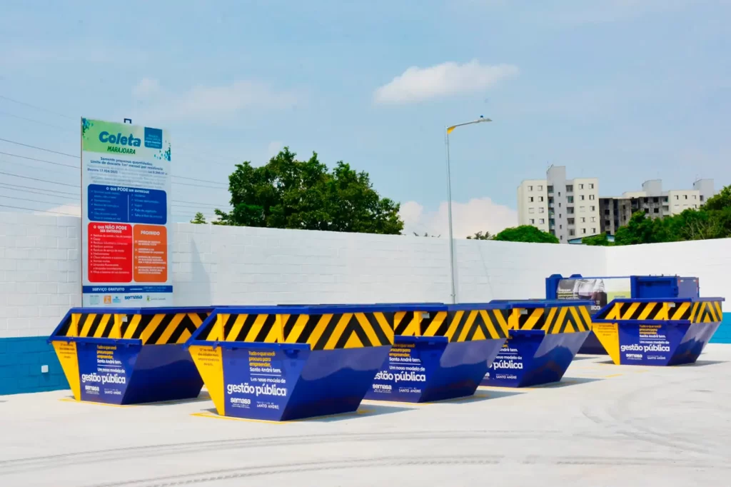 Santo André chega ao número de 30 Estações de Coleta 2 Santo André chega ao número de 30 Estações de Coleta