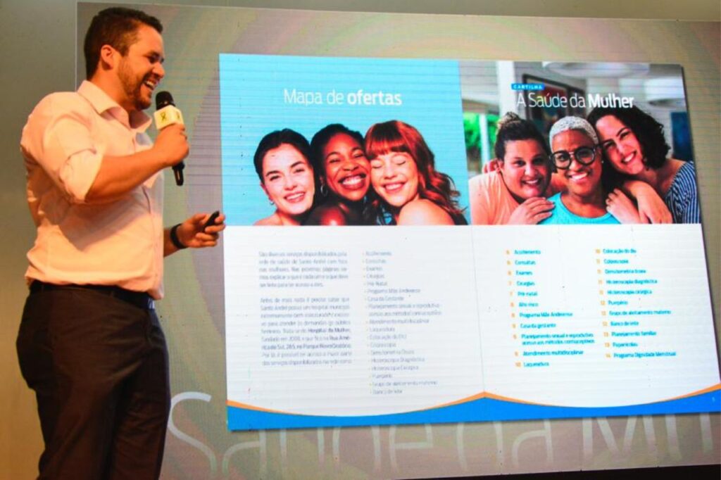 Cartilha reúne serviços de saúde para mulheres na rede de Santo André