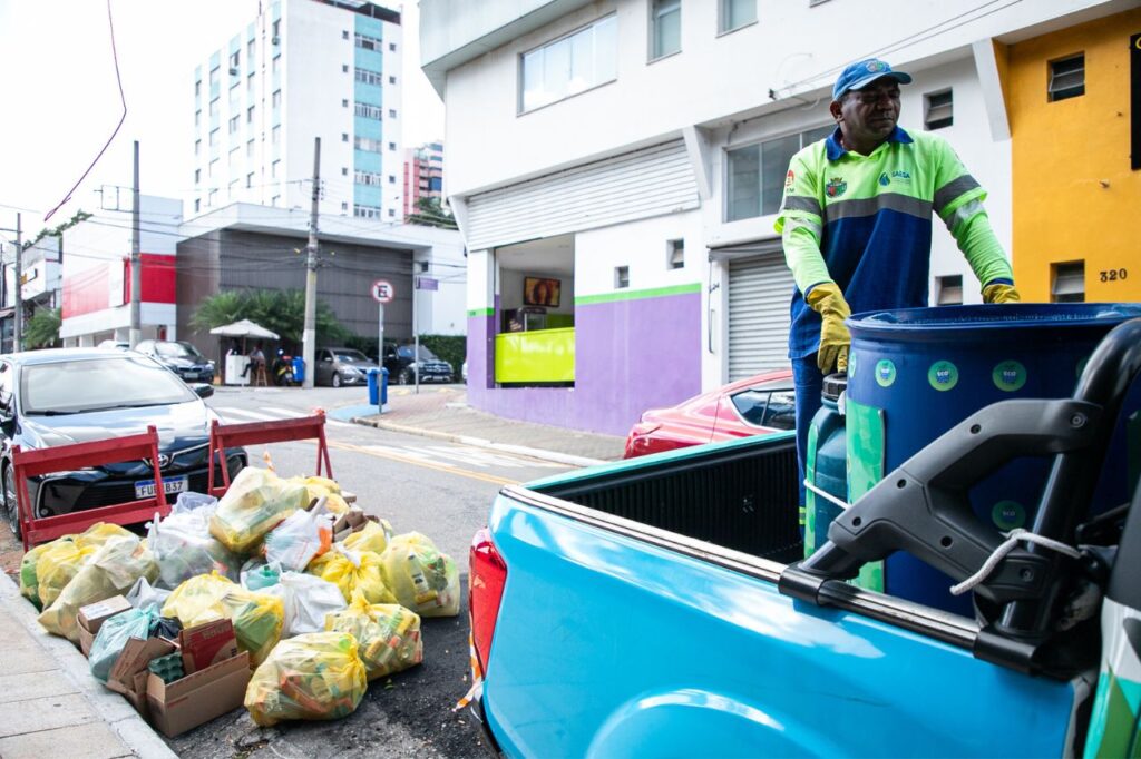 EcoTroca do Bairro Santo Antônio, em São Caetano, bate recorde e entrega 1.119 quilos de alimentos a moradores