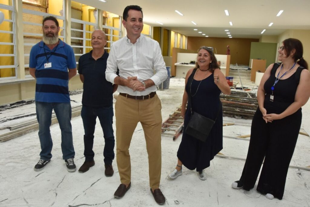 Em Santo André, biblioteca Cecília Meireles entra em fase final de obras 1 Em Santo André, biblioteca Cecília Meireles entra em fase final de obras