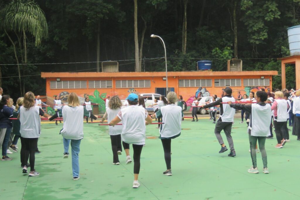Parque do Pedroso recebe atividades de saúde e esporte em comemoração ao Dia da Mulher