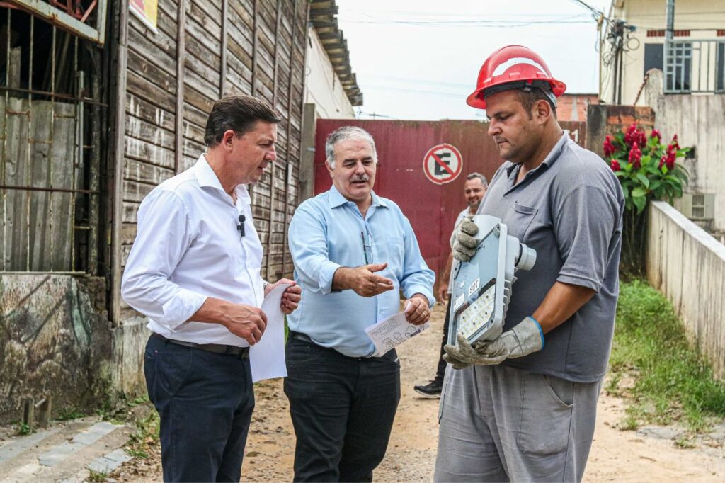 Programa Mais Luz chega agora ao Jardim Tupã e outros bairros do Riacho Grande, em São Bernardo