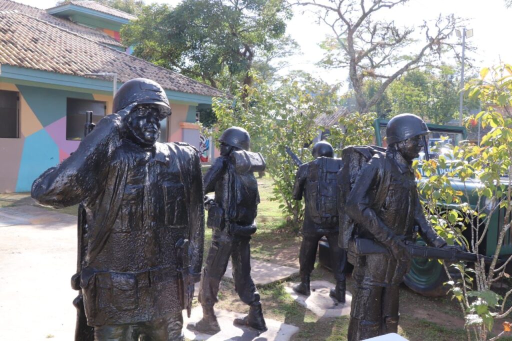 Ribeirão Pires honra os pracinhas da Segunda Guerra Mundial com quatro novas estátuas ao lado do CHL