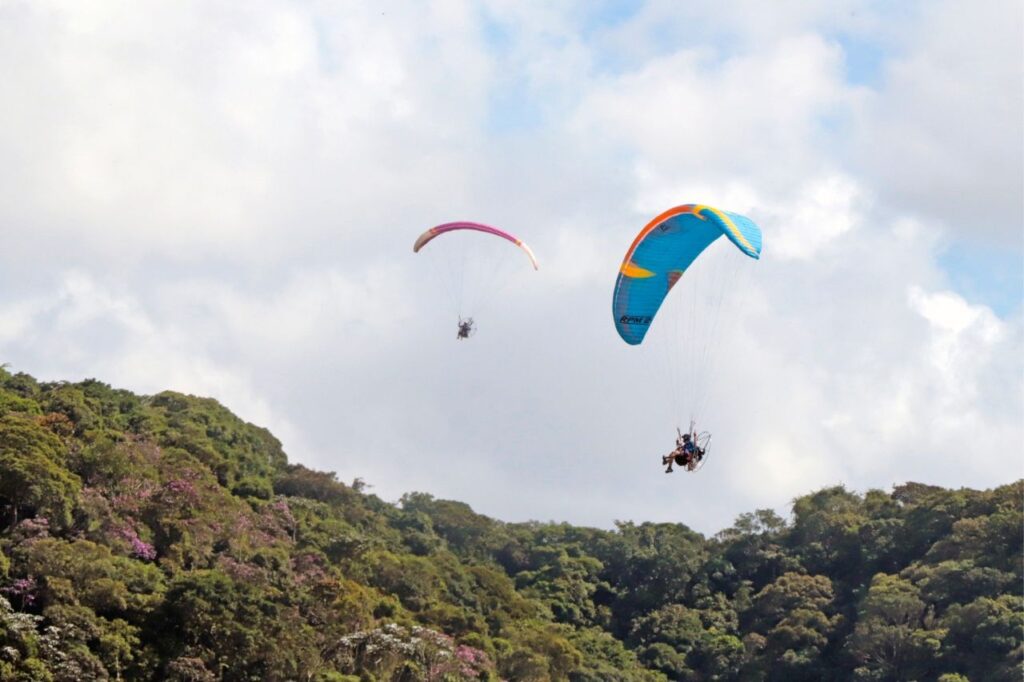 2ª Revoada de Paramotor movimentou fim de semana em Ribeirão Pires
