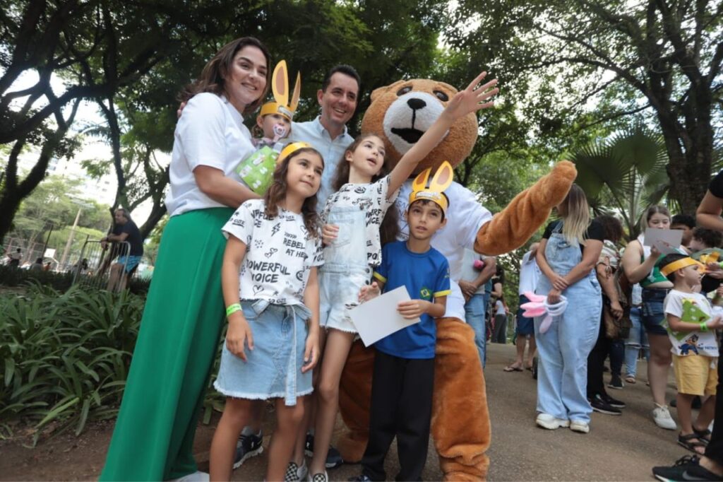 Caça ao Tesouro de Páscoa atrai 10 mil crianças em Santo André