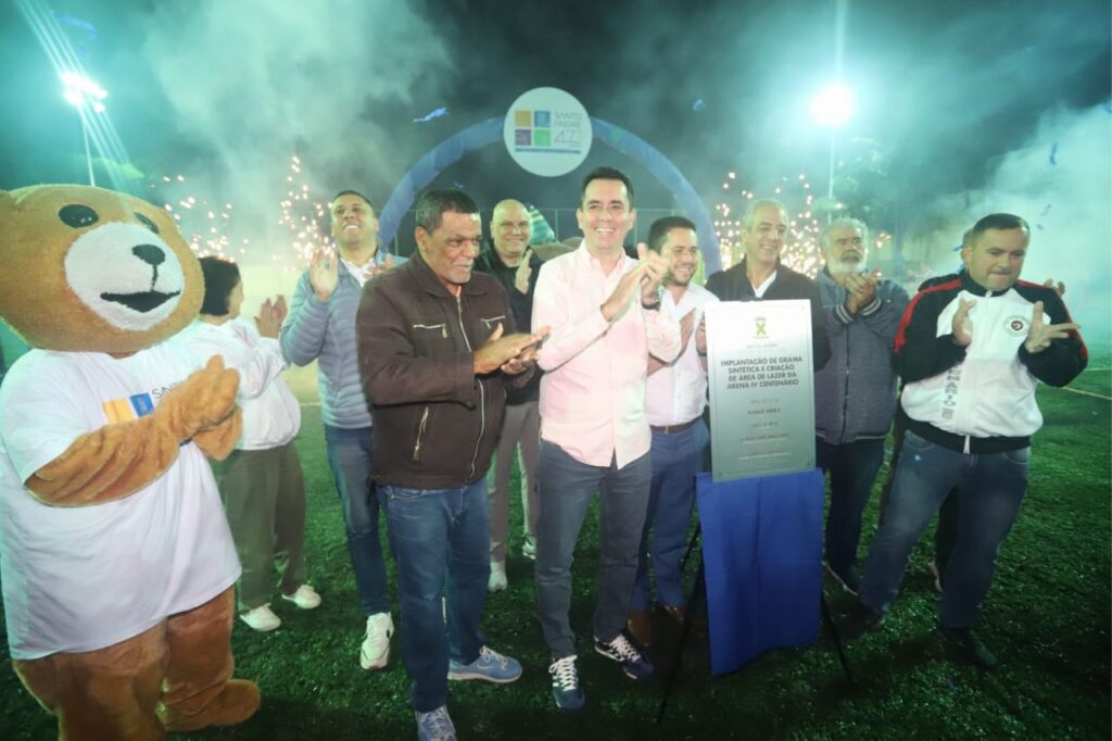 Campo do EC IV Centenário volta à ativa com jogo festivo em Santo André 1 Campo do EC IV Centenário volta à ativa com jogo festivo em Santo André