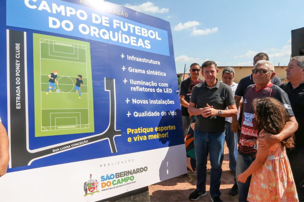 Esporte Amador em Ascensão São Bernardo prepara Revitalização do Campo do Orquídeas