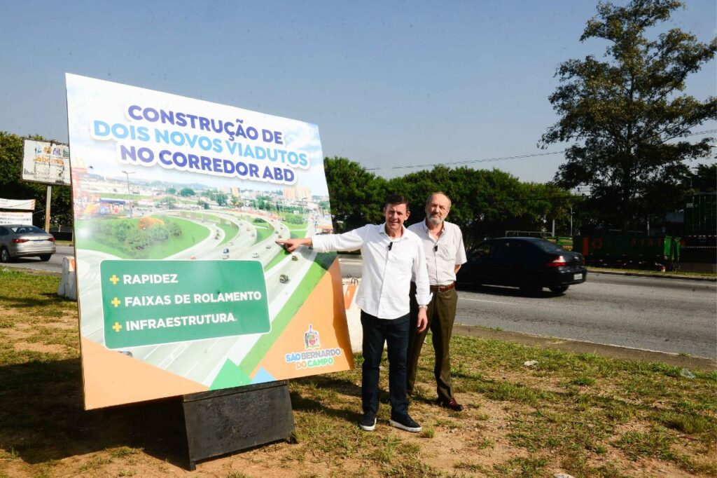 Prefeito Orlando Morando anuncia construção de dois novos viadutos no Corredor ABD
